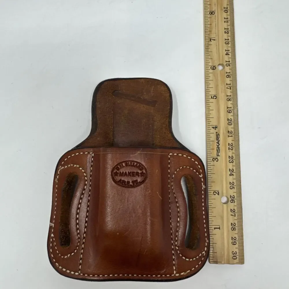 DM Bullard Maker Brown Leather Custom‎ Holster For GLOCK 17/22/31 OWB